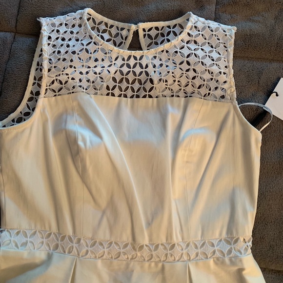 Calvin Klein white midi dress - Picture 3 of 5